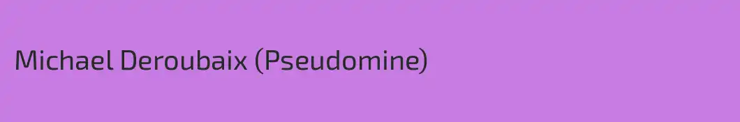 Michael Deroubaix (Pseudomine)
